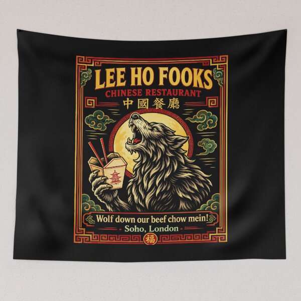 Item preview, Werewolf Chow Mein Restaurant Parody designed and sold by Victor Shadehorn.