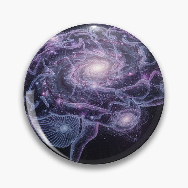 Item preview, Cosmic Neural Network Galaxy Brain Art designed and sold by NexusArtG.