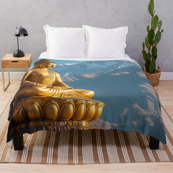Item preview, Golden Buddha Mountain Sanctuary designed and sold by ZenGrooves.
