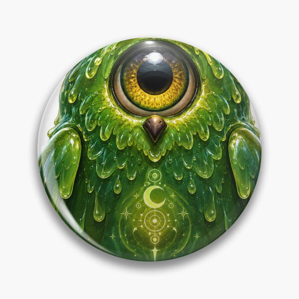 Item preview, Slime Cyclops OwlSlime Cyclops Owl designed and sold by Monster Daze.