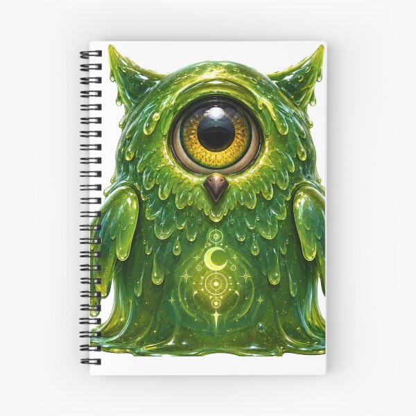 Item preview, Slime Cyclops OwlSlime Cyclops Owl designed and sold by Monster Daze.