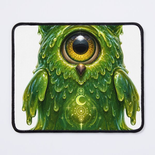 Item preview, Slime Cyclops OwlSlime Cyclops Owl designed and sold by Monster Daze.