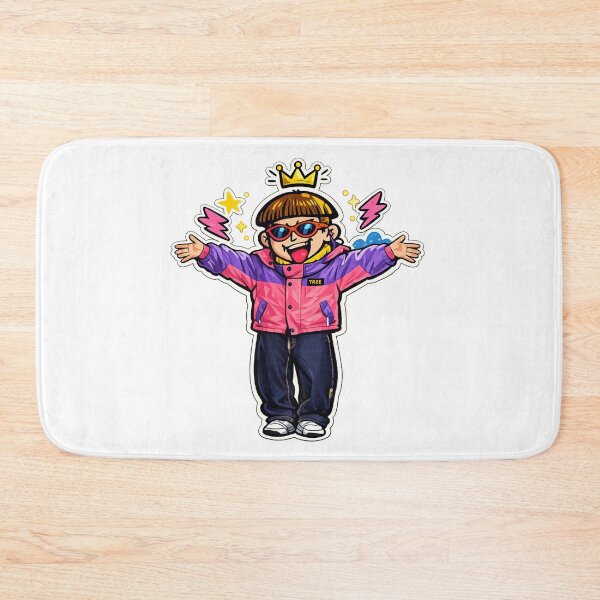 Item preview, Oliver Tree Arms Open Cartoon Turbo Sticker designed and sold by Devendra009.
