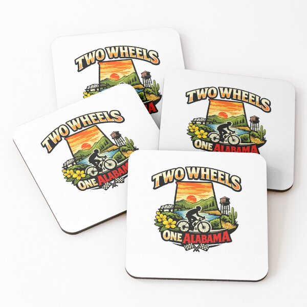 Artikelvorschau, Two Wheels, One Alabama  entworfen und verkauft von DPBTees70.