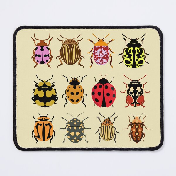 Item preview, Colorful Beetle Sticker Sheet designed and sold by minbadesign.