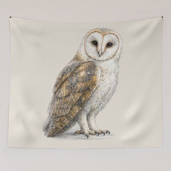 Item preview, Barn Owl designed and sold by StudioBloodmoon.
