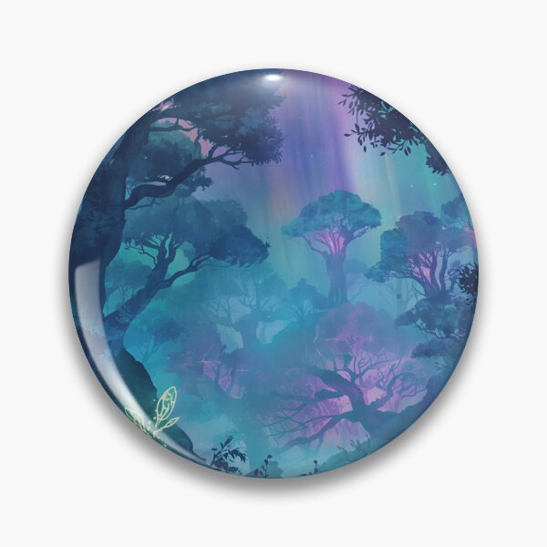 Item preview, Ethereal Spirit Forest Watercolor Fantasy Landscape designed and sold by Luminous Wilds.