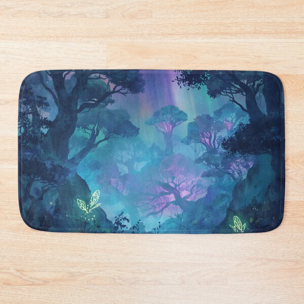 Item preview, Ethereal Spirit Forest Watercolor Fantasy Landscape designed and sold by Luminous Wilds.