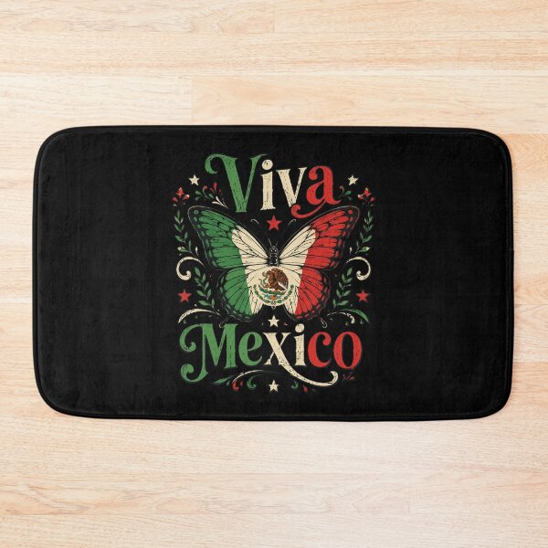 Item preview, Viva Mexico Independence Day Butterfly Mexican designed and sold by OlakunleOloroz.