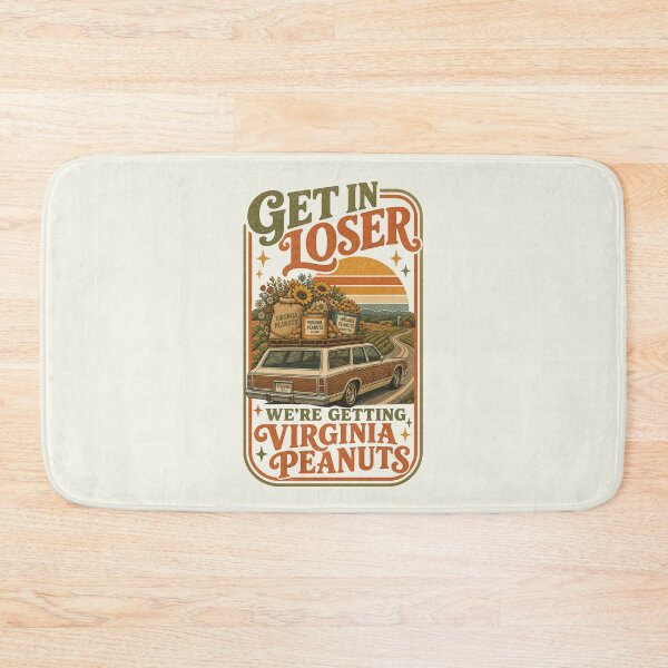 Item preview, Get in Loser We're Getting Virginia Peanuts Cottagecore 70s  designed and sold by SunfullyYours.