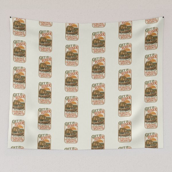 Item preview, Get in Loser We're Getting Virginia Peanuts Cottagecore 70s  designed and sold by SunfullyYours.
