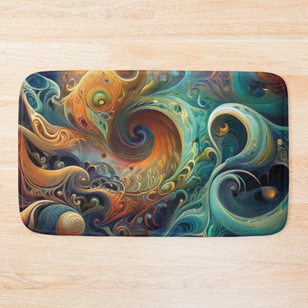 Item preview, Ocean Abstract designed and sold by CharlottePlaceArt.