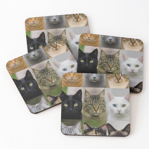 Item preview, Cats Heads different Breeds designed and sold by Bebe5512.