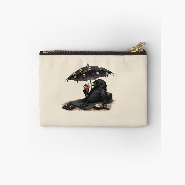 Item preview, Gothic Raven on Vacation – Beach Day Vibes designed and sold by Creep-elina.