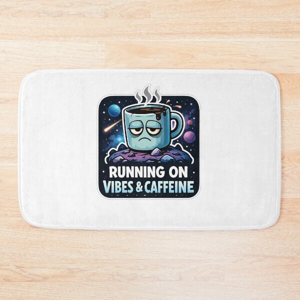 Item preview, Tired Coffee Cup Space Vibes designed and sold by Owcomm.