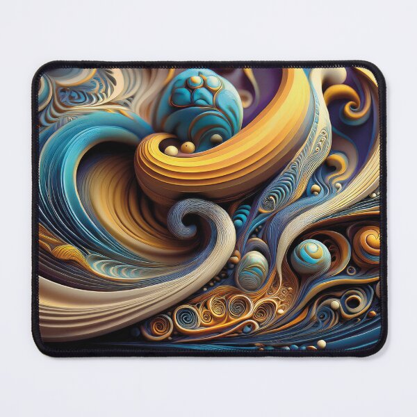 Item preview, Ocean Abstract designed and sold by CharlottePlaceArt.