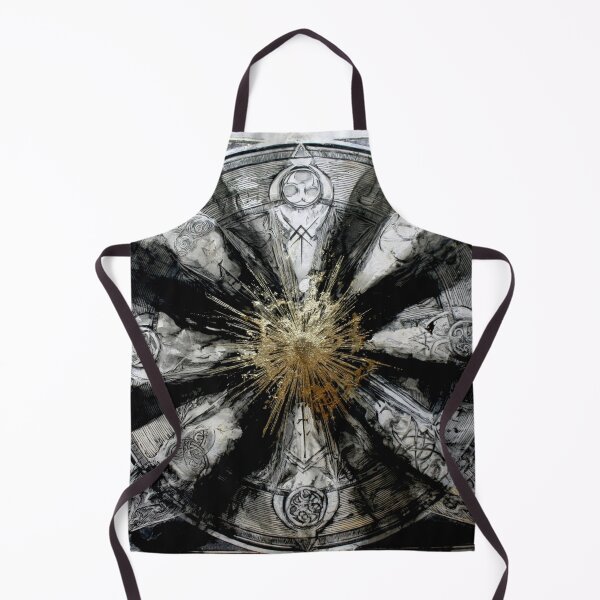 Item preview, Celtic Wheel : Sacred Geometry in Charcoal & Gold #1 designed and sold by Helios Be. Lavsh.