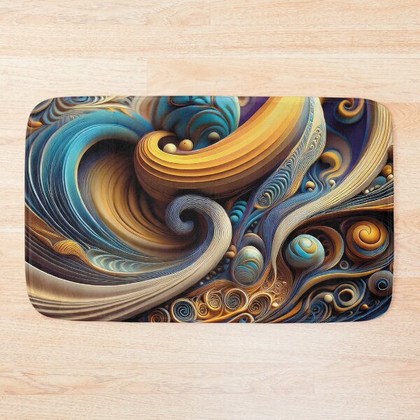 Item preview, Ocean Abstract designed and sold by CharlottePlaceArt.