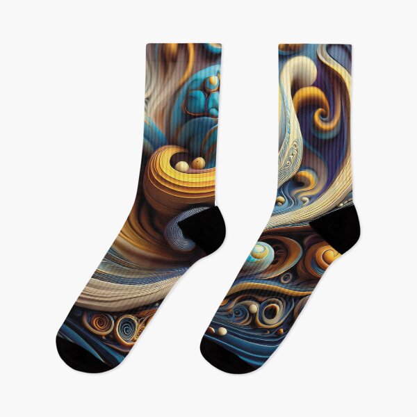 Item preview, Ocean Abstract designed and sold by CharlottePlaceArt.