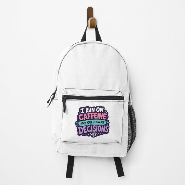 Item preview, I Run On Caffeine And Questionable Decisions designed and sold by Owcomm.