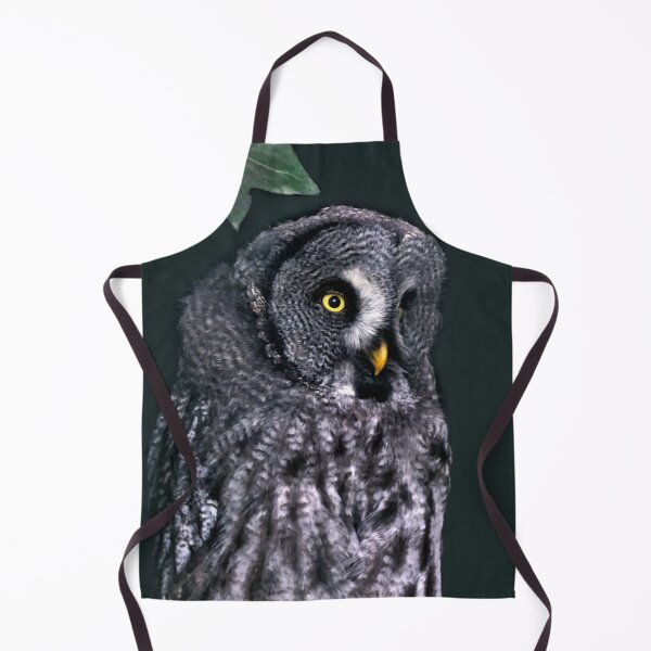 Item preview, Great Grey Owl Halloween Wildlife Art designed and sold by Vac1.