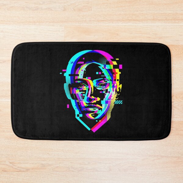Item preview, Glitch Face | Generative Adversarial Network Art designed and sold by Uglyandcute.