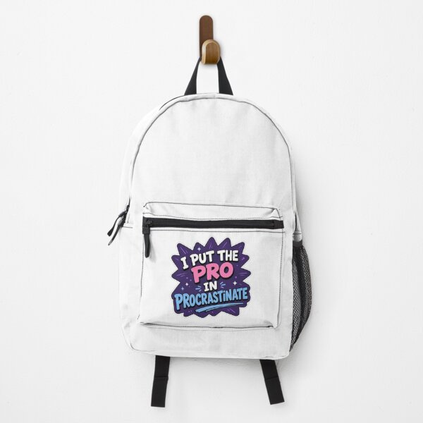 Item preview, I Put The Pro In Procrastinate Funny Quote designed and sold by Owcomm.