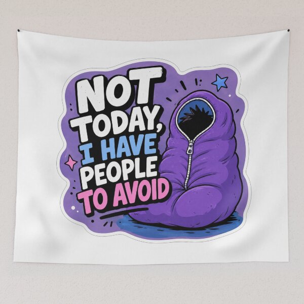 Item preview, Not Today I Have People To Avoid designed and sold by Owcomm.