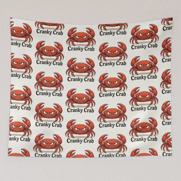 Aperçu de l'œuvre Cranky Crab. créée et vendue par SincerelyNick.