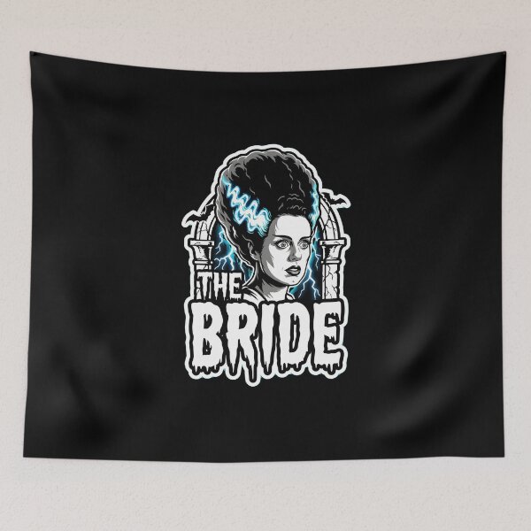 Item preview, Retro The Bride Classic Horror Monster Movie Graphic Poster designed and sold by EKHOAISTORE.