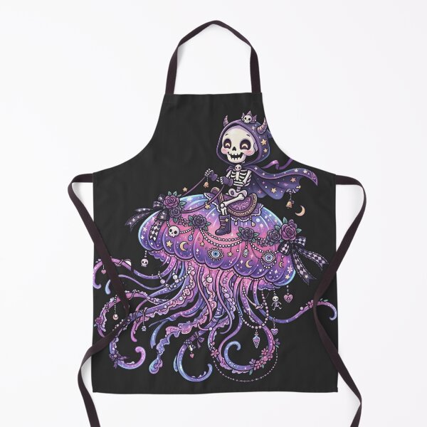 Item preview, Skeleton Riding Giant Magical Bioluminescent Jellyfish Paste designed and sold by MisteryDesigner.