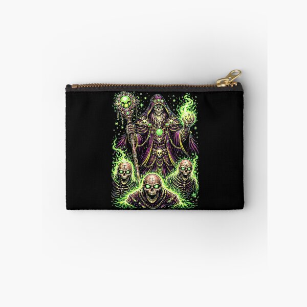 Item preview, Neon Necromancer – Lord of the Emerald Undead designed and sold by onlin3boutiqu3.