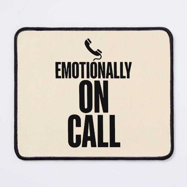 Item preview, Emotionally On Call Nurse Mental Health Gift Design designed and sold by Dantin.
