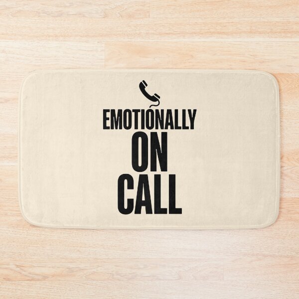 Item preview, Emotionally On Call Nurse Mental Health Gift Design designed and sold by Dantin.
