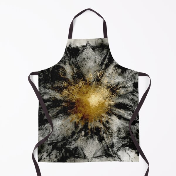Item preview, Celtic Wheel : Sacred Geometry in Charcoal & Gold #3 designed and sold by Helios Be. Lavsh.