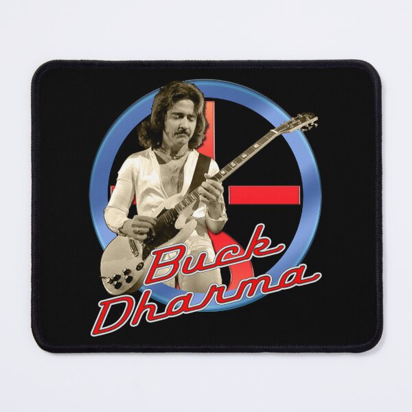 Item preview, Buck Dharma designed and sold by Lonesome Dog Art.