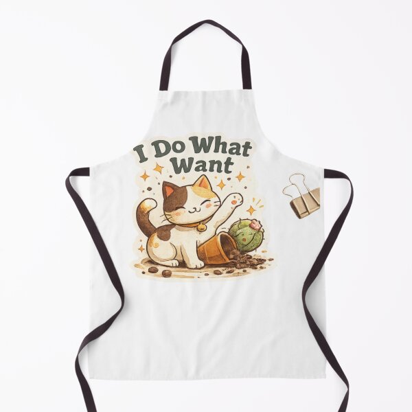 Item preview, Cute Independent Cat Cartoon Illustration designed and sold by Noorfashion 01.