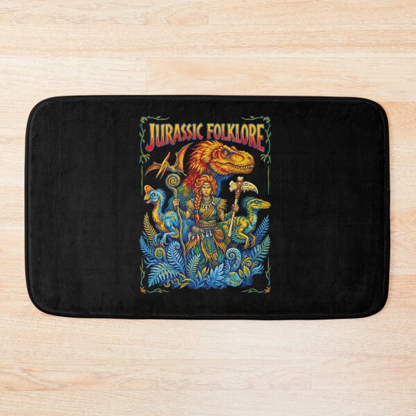 Item preview, Jurassic Folklore Dinosaur Warrior Woman T-Rex designed and sold by TeeARTHY.