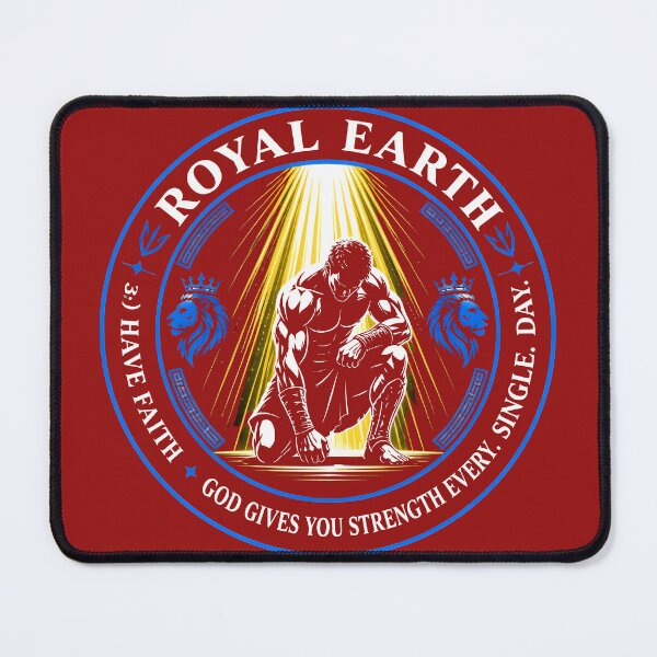 Item preview, Royal Earth Blue Gold Lions Royal Emblem designed and sold by RoyalEarthstore.