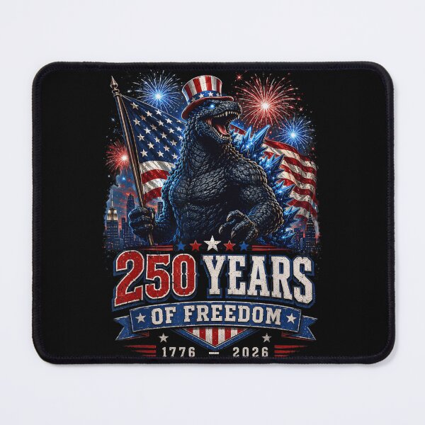 Item preview, Godzilla 250 Years Of Freedom 1776 To 2026 Patriotic Monster Fireworks designed and sold by Phil Ben.