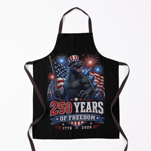 Item preview, Godzilla 250 Years Of Freedom 1776 To 2026 Patriotic Monster Fireworks designed and sold by Phil Ben.