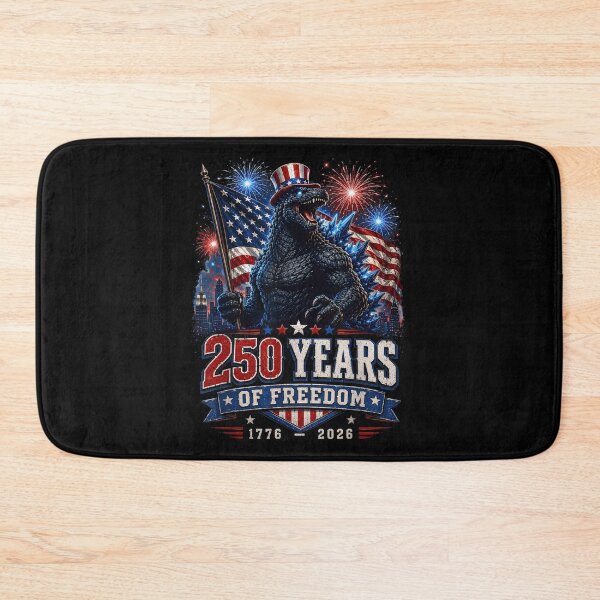Item preview, Godzilla 250 Years Of Freedom 1776 To 2026 Patriotic Monster Fireworks designed and sold by Phil Ben.