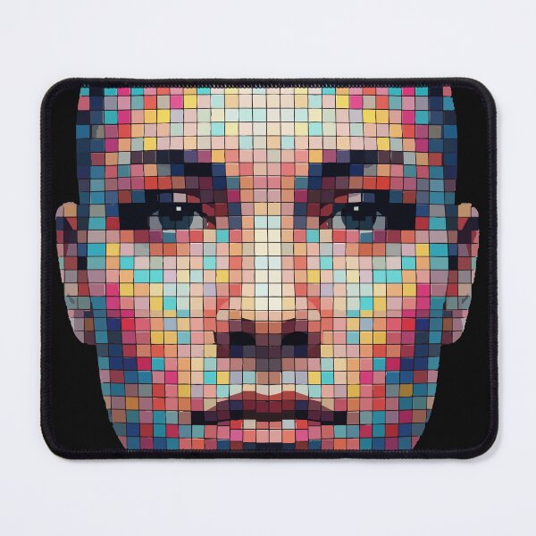 Item preview, GAN Glitch Face | Generative Adversarial Network Art designed and sold by Uglyandcute.