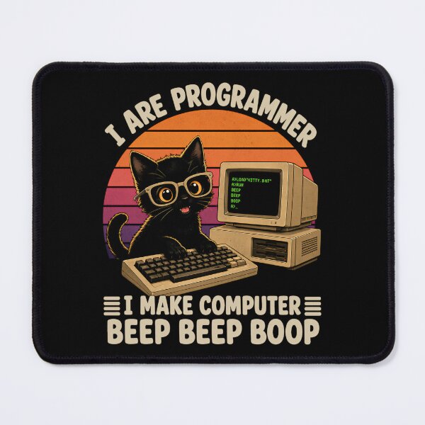 Item preview, I Are Programmer Cat Computer Humor designed and sold by Victor Shadehorn.