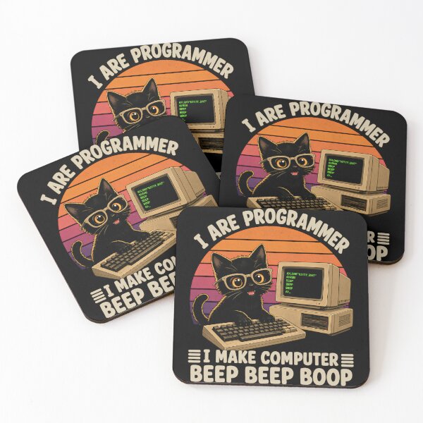 Item preview, I Are Programmer Cat Computer Humor designed and sold by Victor Shadehorn.