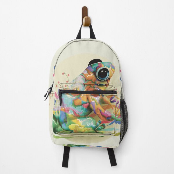 Item preview, Vibrant Rainbow Tree Frog designed and sold by Karin Taylor.