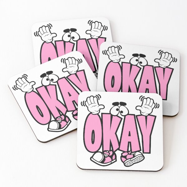 Item preview, Okay -  ICONIC Cartoon Character Bold Retro designed and sold by NFTWords.