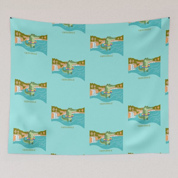 Item preview, Crocodile in a Floaty designed and sold by Seed of Faith Designs.