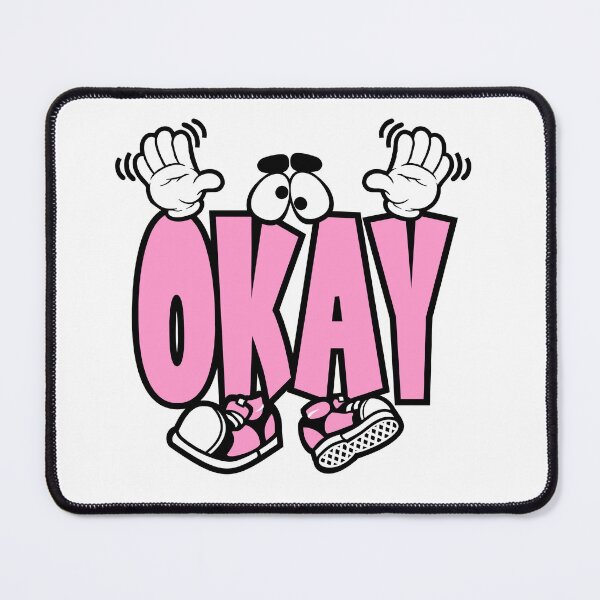 Item preview, Okay -  ICONIC Cartoon Character Bold Retro designed and sold by NFTWords.
