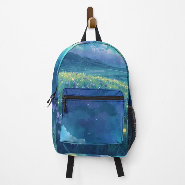 Item preview, Dream Meadow Watercolor Fantasy Alien Landscape designed and sold by Luminous Wilds.